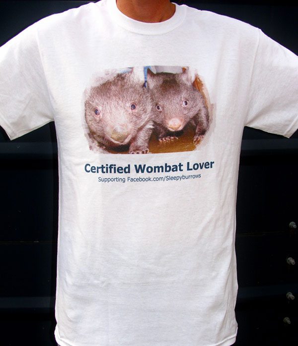 Sleepy Burrows Certified Wombat Lover shirt